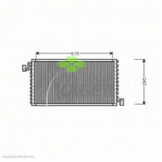 94-6293 KAGER Конденсатор, кондиционер