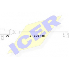 610592 E C ICER Сигнализатор, износ тормозных колодок