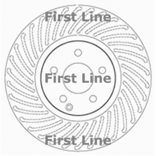 FBD1717 FIRST LINE Тормозной диск