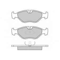 12-0380 E.T.F. Комплект тормозных колодок, дисковый тормоз