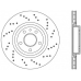 BDRS1663.25 OPEN PARTS Тормозной диск