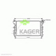 31-2276 KAGER Радиатор, охлаждение двигателя