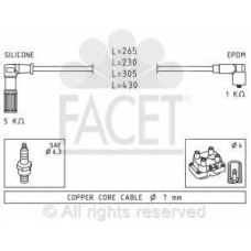 4.8613 FACET Комплект проводов зажигания