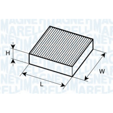 350203064090 MAGNETI MARELLI Фильтр, воздух во внутренном пространстве