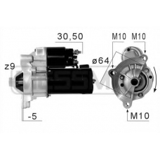 220660 MESSMER Стартер