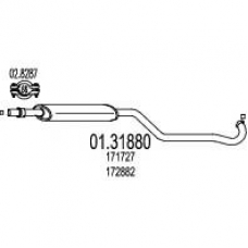 01.31880 MTS Предглушитель выхлопных газов