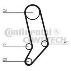 CT939K2 CONTITECH Комплект ремня грм