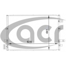300094 ACR Конденсатор, кондиционер