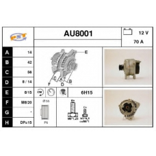 AU8001 SNRA Генератор