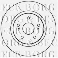 BBD4607 BORG & BECK Тормозной диск
