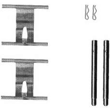 K0166 PAGID Комплектующие, колодки дискового тормоза