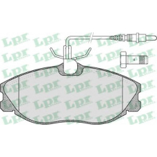 05P620 LPR Комплект тормозных колодок, дисковый тормоз