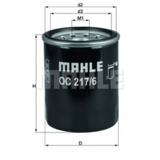 OC 217/6 MAHLE Масляный фильтр