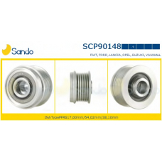 SCP90148.1 SANDO Ременный шкив, генератор