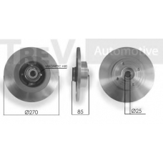 WB2270 TREVI AUTOMOTIVE Комплект подшипника ступицы колеса