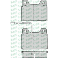 05P131 LPR Комплект тормозных колодок, дисковый тормоз