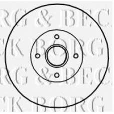 BBD5897S BORG & BECK Тормозной диск