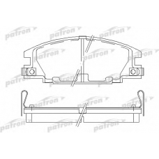 PBP678 PATRON Комплект тормозных колодок, дисковый тормоз