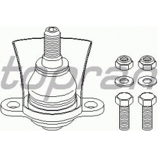 109 317 TOPRAN Несущий / направляющий шарнир