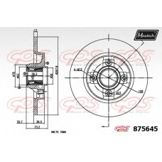 875645.6885 MAXTECH Тормозной диск