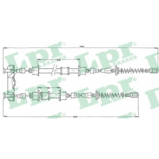 C0572B LPR Трос, стояночная тормозная система