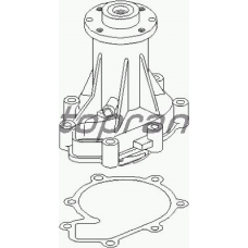400 401 TOPRAN Водяной насос