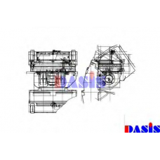 139640N AKS DASIS Теплообменник, отопление салона