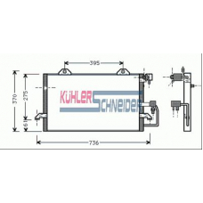 5020701 KUHLER SCHNEIDER Конденсатор, кондиционер