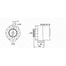 943356788010 MAGNETI MARELLI Генератор