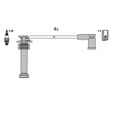 134839 HITACHI Комплект проводов зажигания