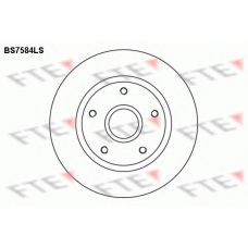 BS7584LS FTE Тормозной диск