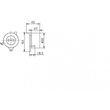 TKR 9036 TIMKEN Натяжной ролик, ремень грм