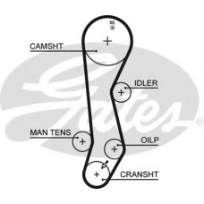 5389XS GATES Ремень ГРМ