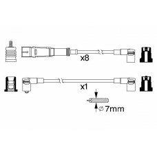 0 986 356 334 BOSCH Комплект проводов зажигания