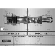 8385 Malo Тормозной шланг