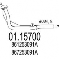 01.15700 MTS Труба выхлопного газа