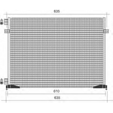 350203474000 MAGNETI MARELLI Конденсатор, кондиционер