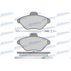 AC058486D AC Delco Комплект тормозных колодок, дисковый тормоз