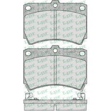 05P366 LPR Комплект тормозных колодок, дисковый тормоз