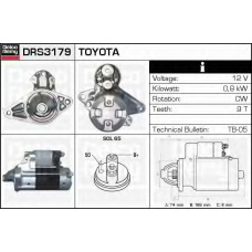 DRS3179 DELCO REMY Стартер