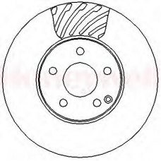 562333B BENDIX Тормозной диск