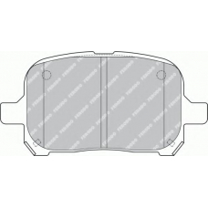 FDB1437 FERODO Комплект тормозных колодок, дисковый тормоз