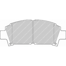 FSL928 FERODO Комплект тормозных колодок, дисковый тормоз