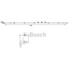 0 265 007 464 BOSCH Датчик, частота вращения колеса