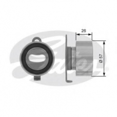 T41011 GATES Натяжной ролик, ремень грм