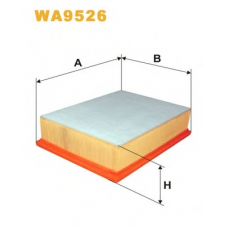 WA9526 WIX Воздушный фильтр