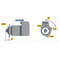 0 001 416 049 BOSCH Стартер