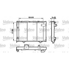 730026 VALEO Радиатор, охлаждение двигателя