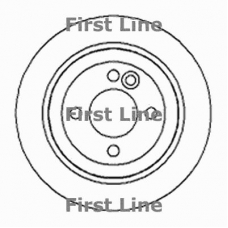 FBD1247 FIRST LINE Тормозной диск