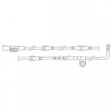 LZ0203 DELPHI Контрольный контакт, контроль слоя тормозных колод